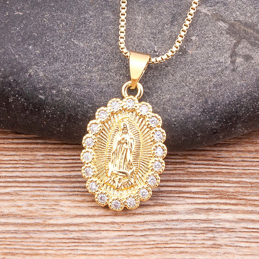 Virgin Mary Necklace