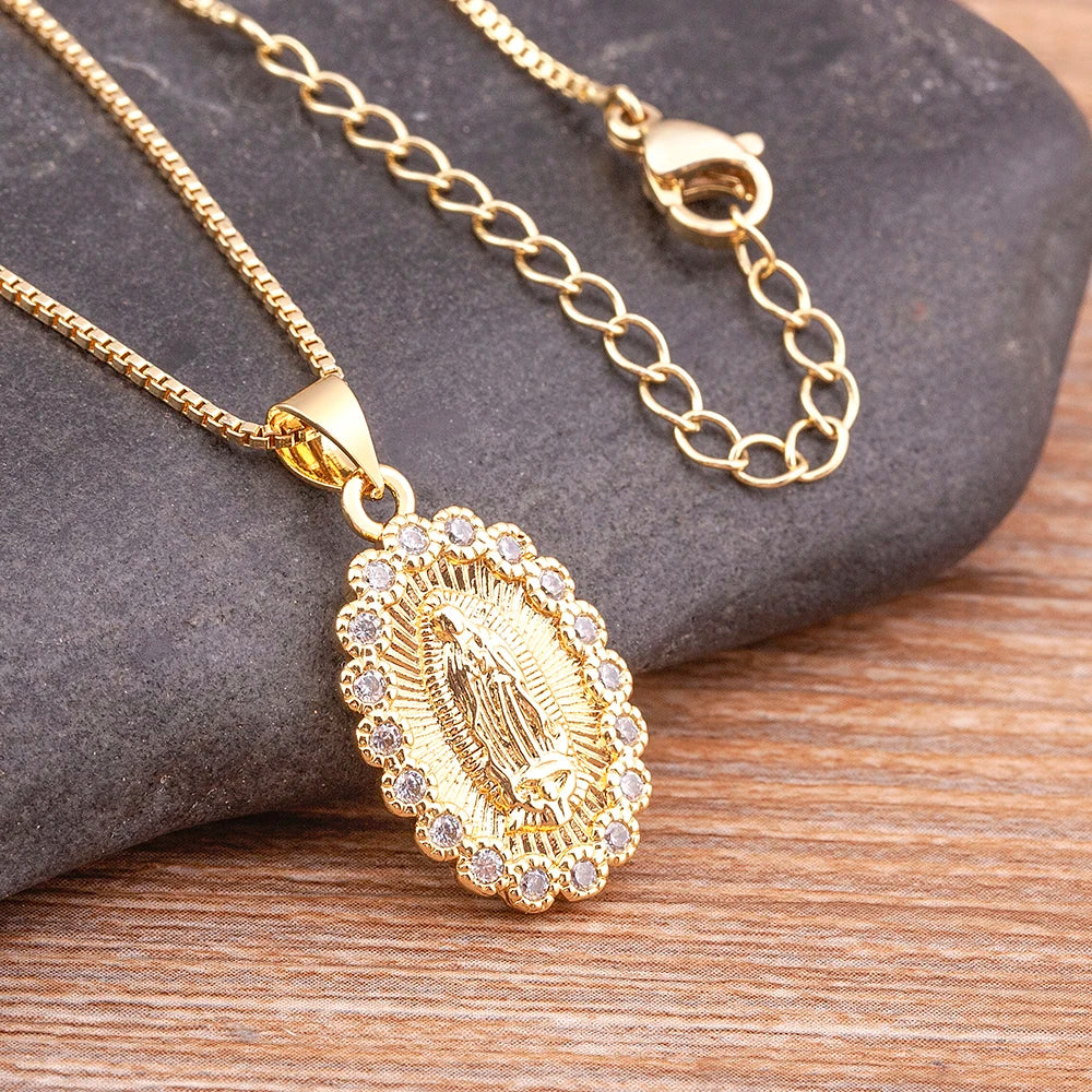 Virgin Mary Necklace