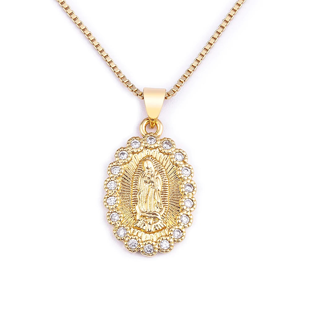 Virgin Mary Necklace