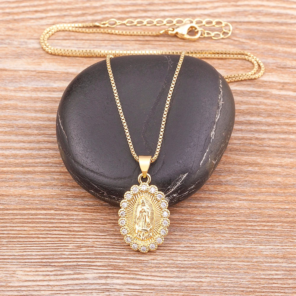 Virgin Mary Necklace