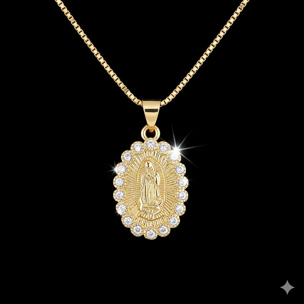 Virgin Mary Necklace