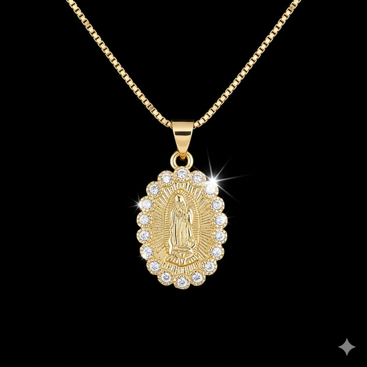 Virgin Mary Necklace