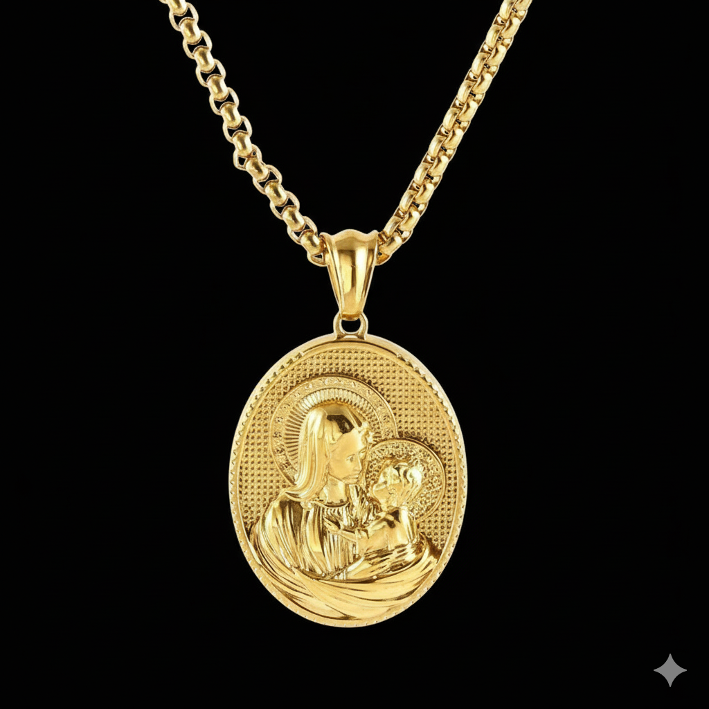 Mother and Child Necklace